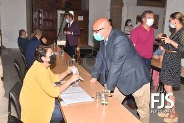 Héctor Suárez deja la Alcaldía de Telde en un Pleno sin intervención de la oposición/Francisco Javier Santana.